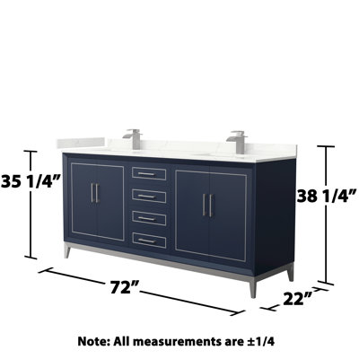 Meuble-lavabo double Marlena