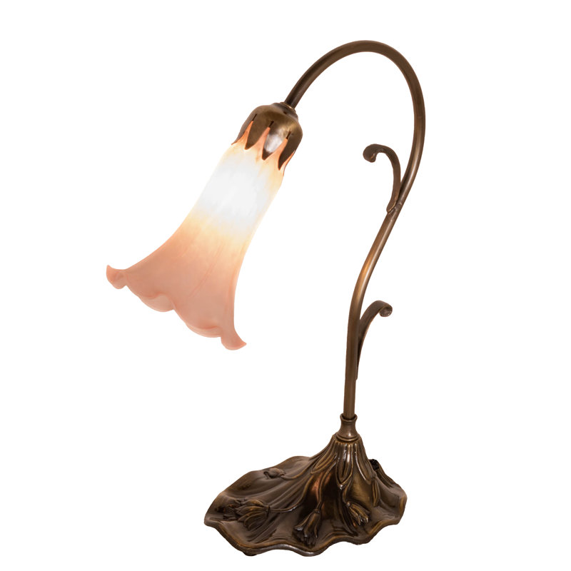 Frentz Arched Table Lamp, Pink