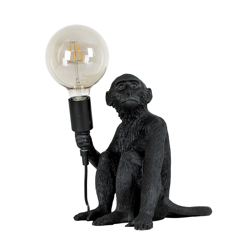 Priscila Novelty Lamp, Black