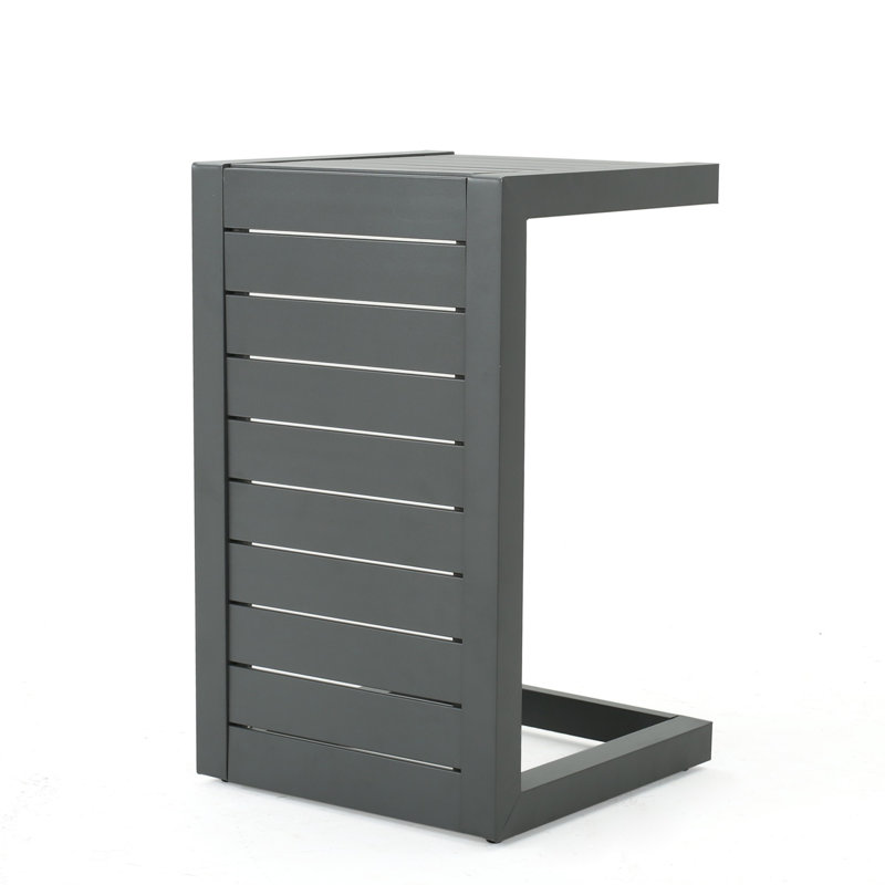 Antaqui End Table, Dark Gray