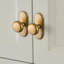 Poignée champignon 1,18 po avec contre-plaque G014-123651420