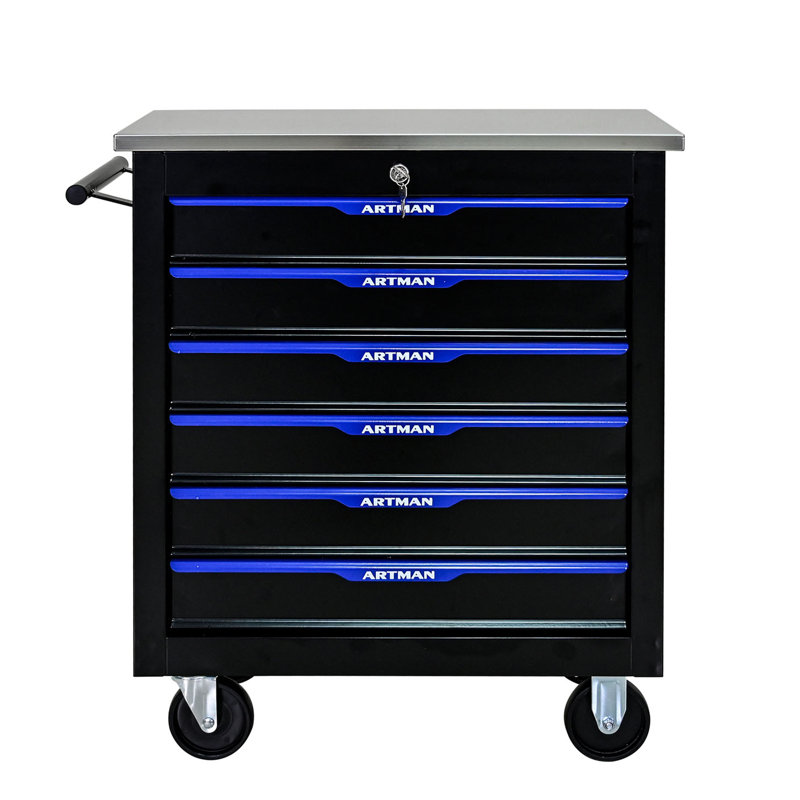 Chariot à outils multifonctionnel avec roues