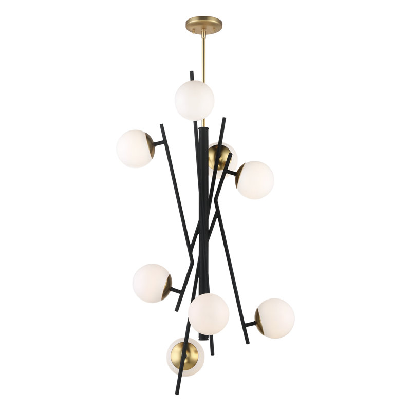 Eatonville 8 - Light Dimmable LED Sputnik Chandelier