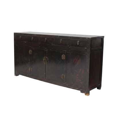 87.4 in. W Solid Wood Sideboard