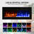 Innisfil Symple Stuff Black Electric Fireplace-60022078