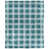 Bleu sarcelle / noir / blanc