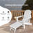 Espere Foldable Outdoor Adirondack Chair With Ottoman-1732801196