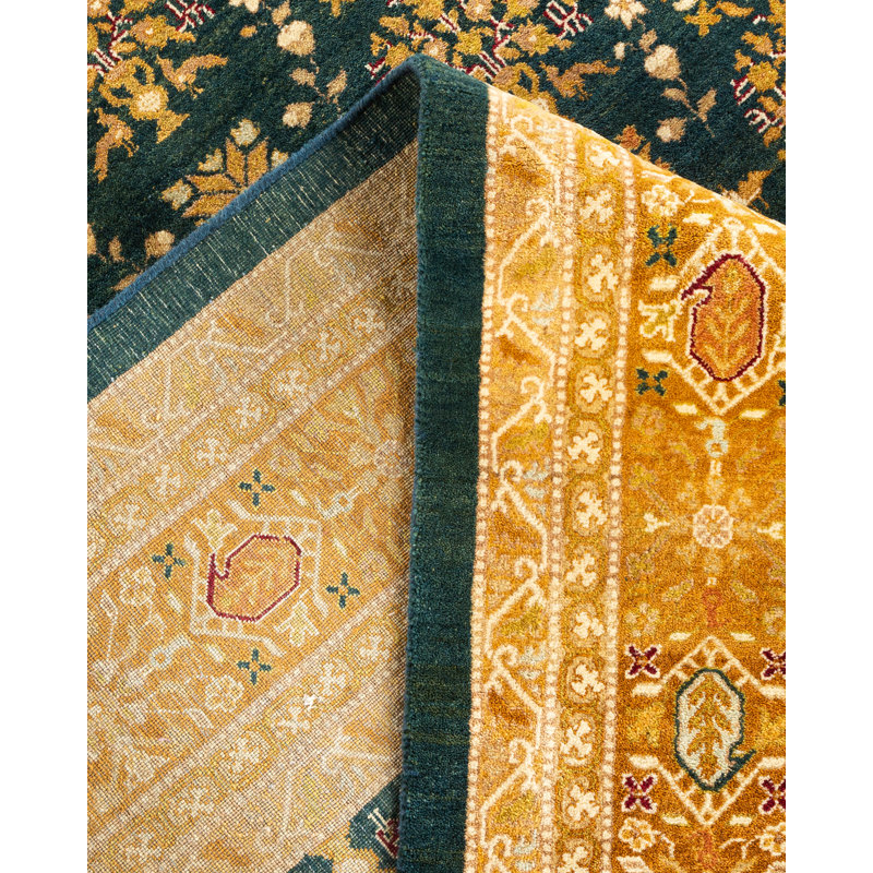 Classic One-of-a-Kind 12' 4" X 17' 10" Hand Knotted Area Rug