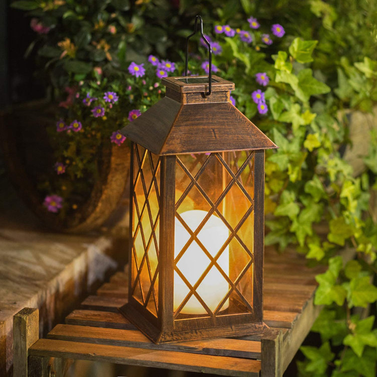 X－MAX FURNITURE 10.1'' Battery Powered Outdoor Lantern