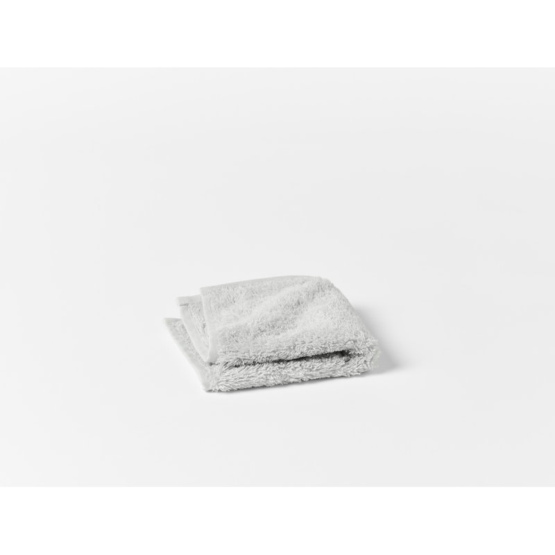 Cloud Loom 100% Cotton Plush Bath Towel, Fog, Washcloth - 1 Pack