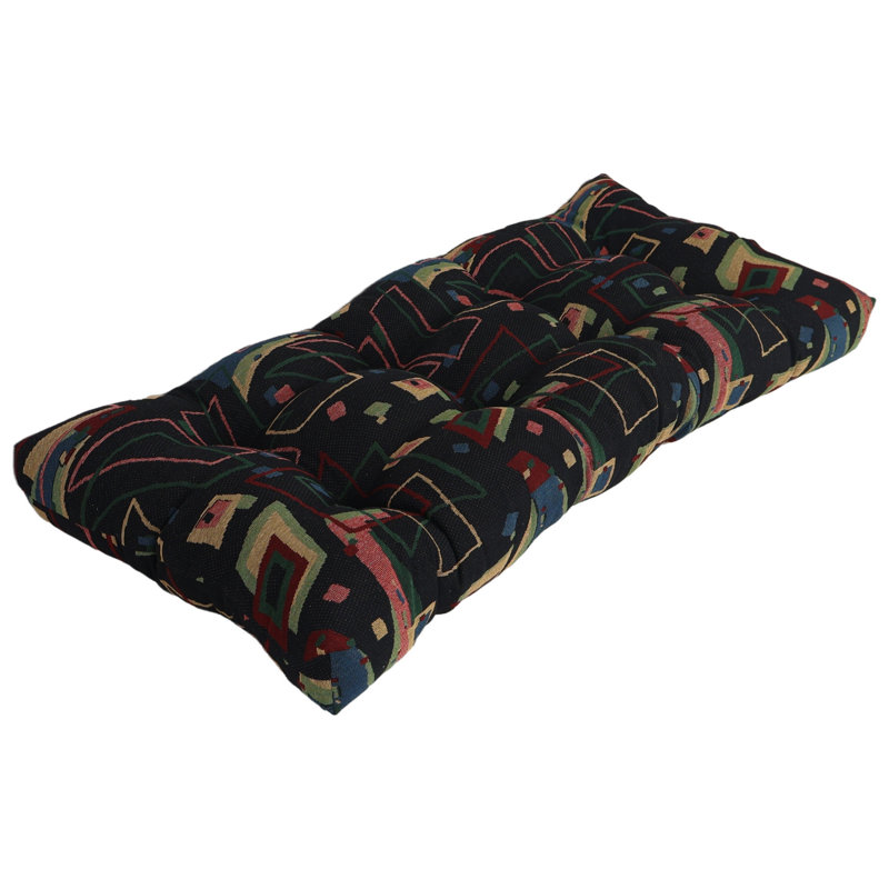 42-Inch By 19-Inch Tufted Tapestry Loveseat Cushion