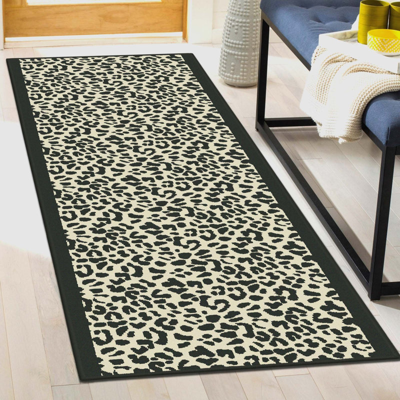 Runner Animal Print Area Rug, Runner 70 x 150cm