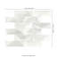 Nacre Blanc Subway 12 in. x 15 in. Glossy Glass Mosaic Wall Tile