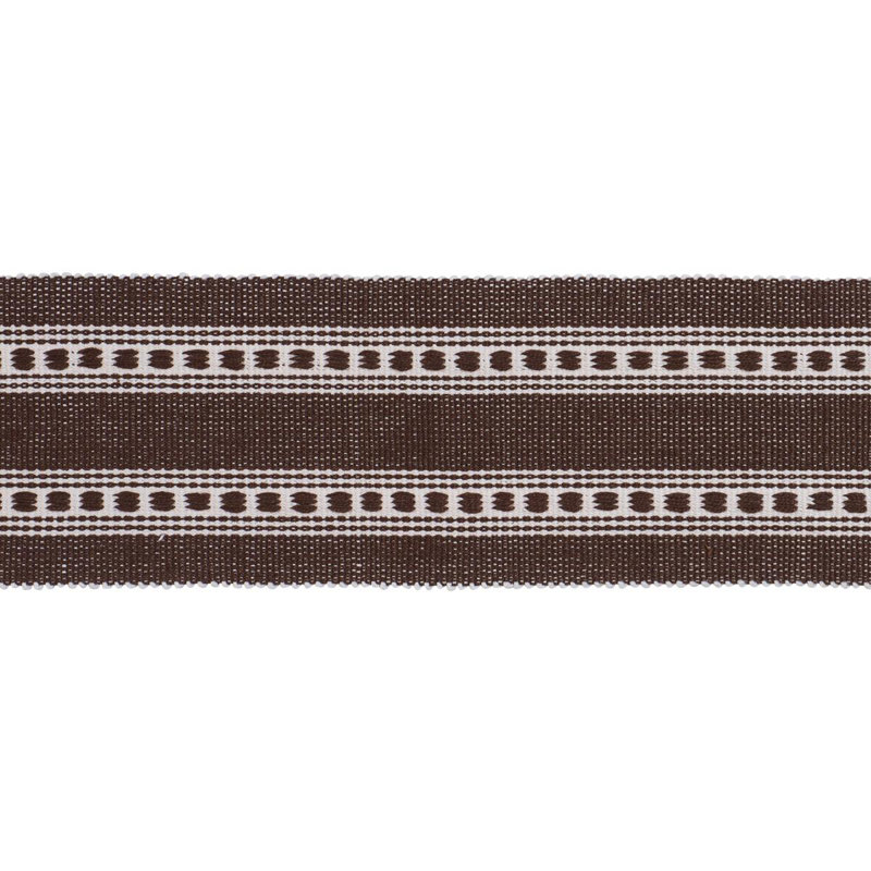 Tissu en similicuir 100% coton Lubeck Performance, Brun