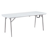 NPS 30 x 72 Heavy Duty Fold-in-Half Table, Speckled Grey
