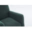 Chaise berçante en tissu avec repose-pieds Teddy-702460788