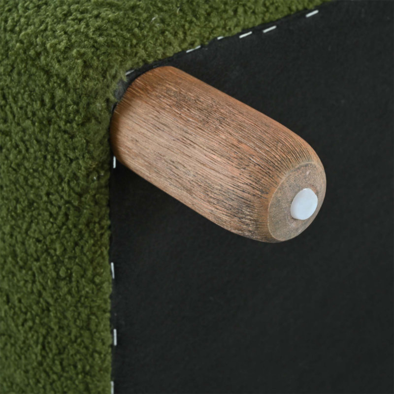 Repose-pieds confortable avec fonctions multiples, conception classique et coins confortables pour des espaces de vie améliorés