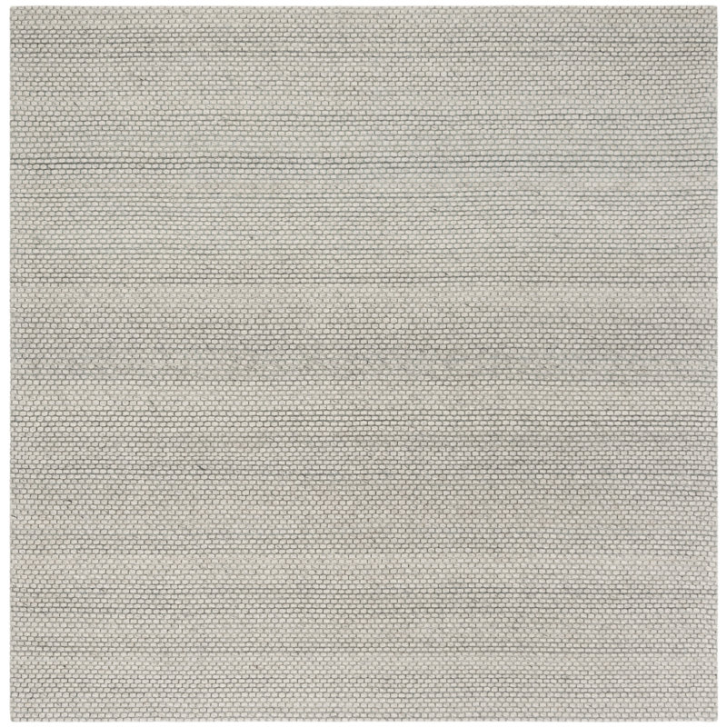 Shaniko natural fiber jute rug, Carré 6 pi