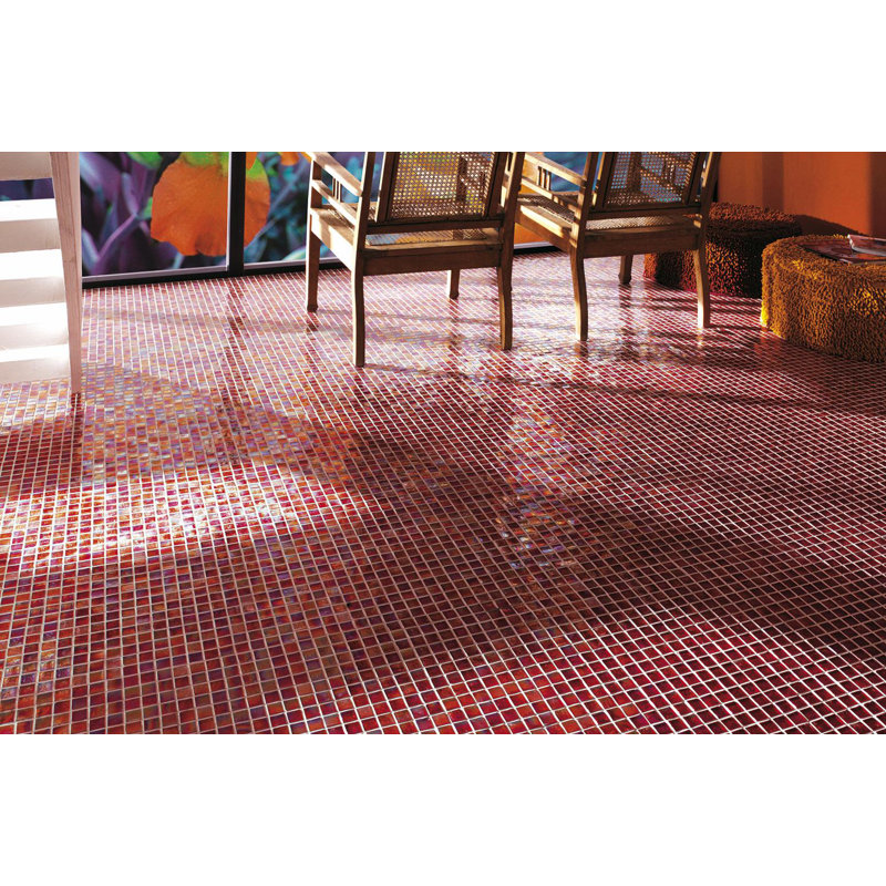 Wool 7/8" x 7/8" Cubes Glass Mosaic