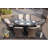 Algird 6 - Person Wicker Patio Dining Set with Oval Table , Cushions Included