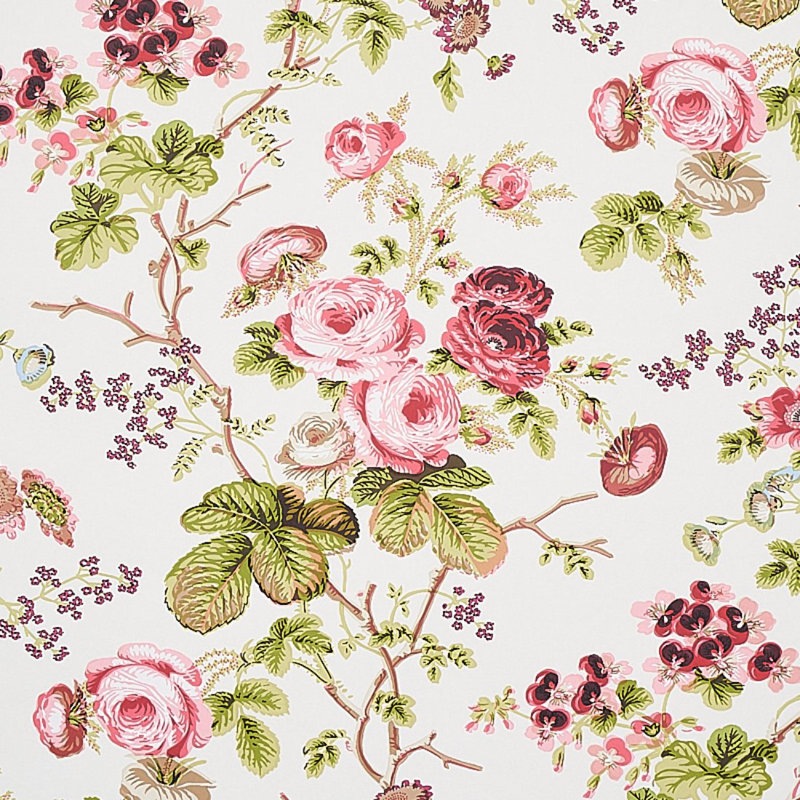 Salisbury Wallpaper, Pink