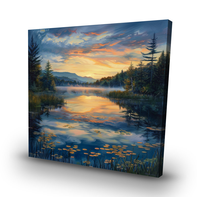 Fluid - 32"x32" art on canvas