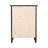 Stylish Transitional Black Nightstand-772011068