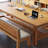 Brown Rectangular Solid Wood desk-108954536