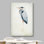«Blue Heron Bird Wild Animal Gallery», reproduction sur toile