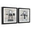 Neat And Tidy Bath - Ensemble de 2 peintures encadrées-61474184-61474186