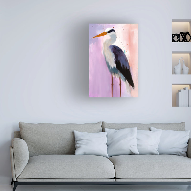 " Stork ", 19" H x 12" W x 2" D