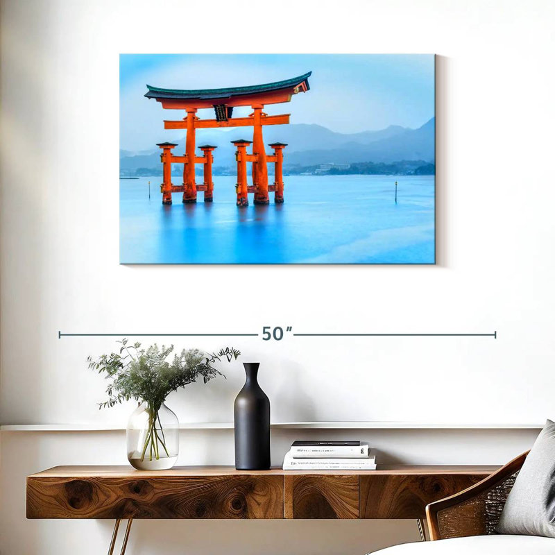 Porte Lilie Miyajima Torii, H 24 po x l 36 po