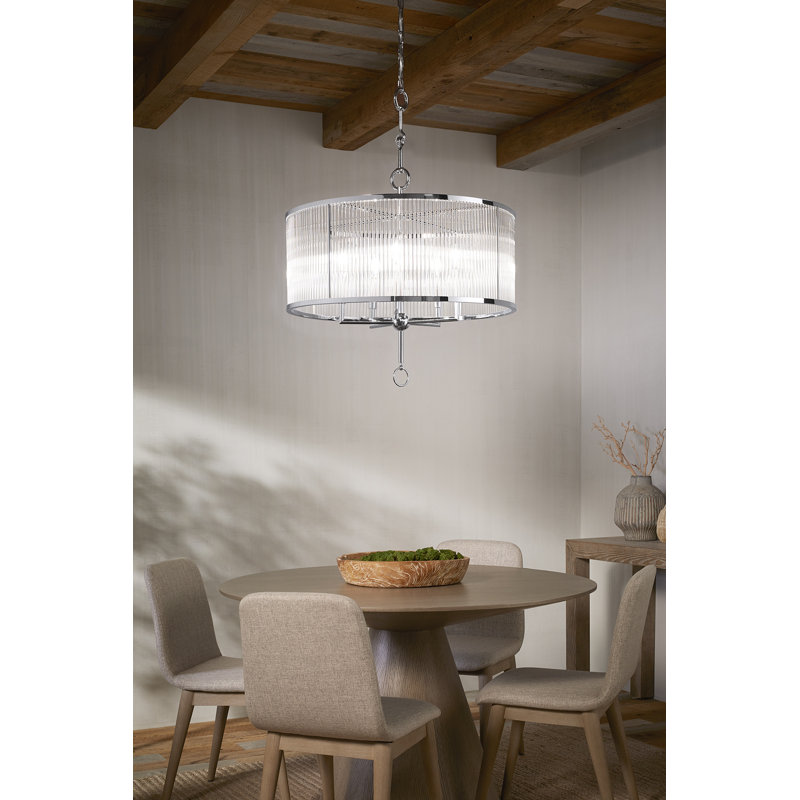 Terret™ 29" 5 - Light Chandelier, Polished Nickel