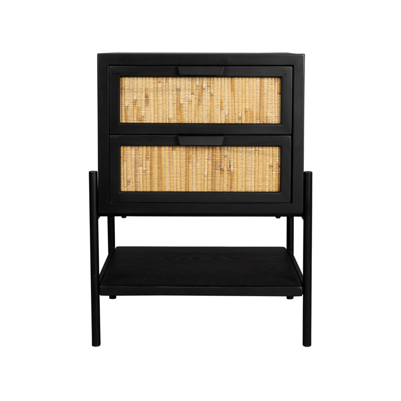 Table de chevet Yasu, Noir