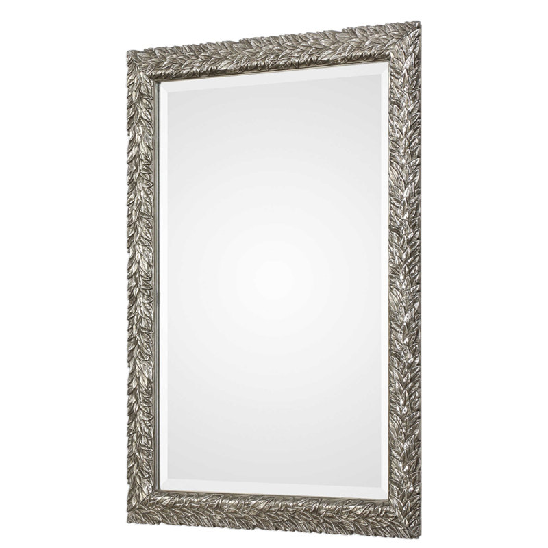 Lyell Wood Rectangle Wall Mirror