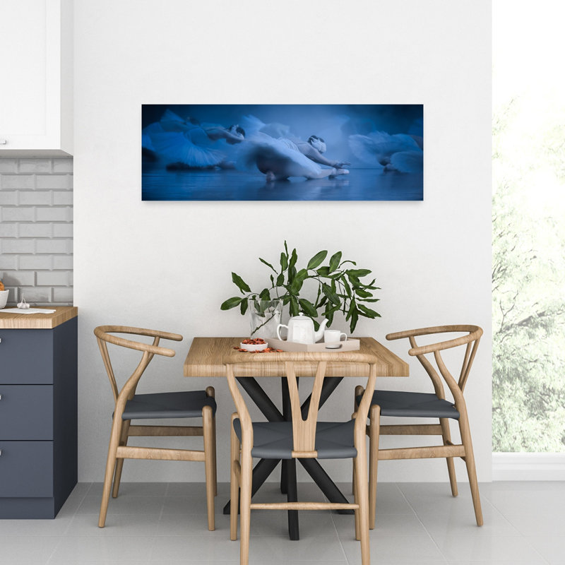 «Ethereal Ballet Dancers Dramatic Elegant Ethereal», art mural, H 36 po x l 12 po