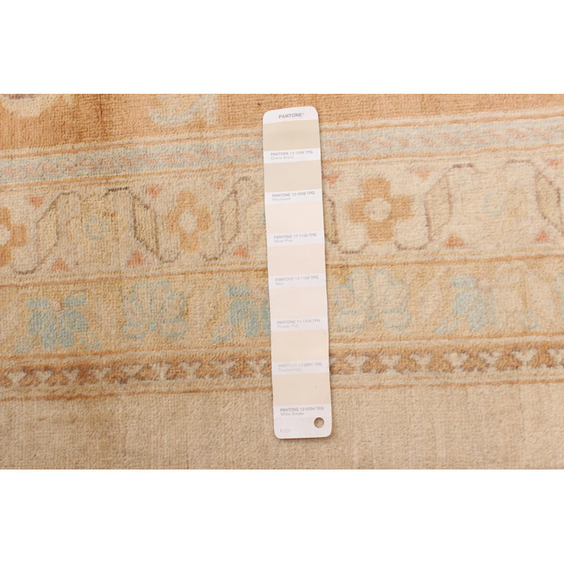 Arabelle One-of-a-Kind 12'3" X 15'4" New Age Wool Area Rug in Ivory