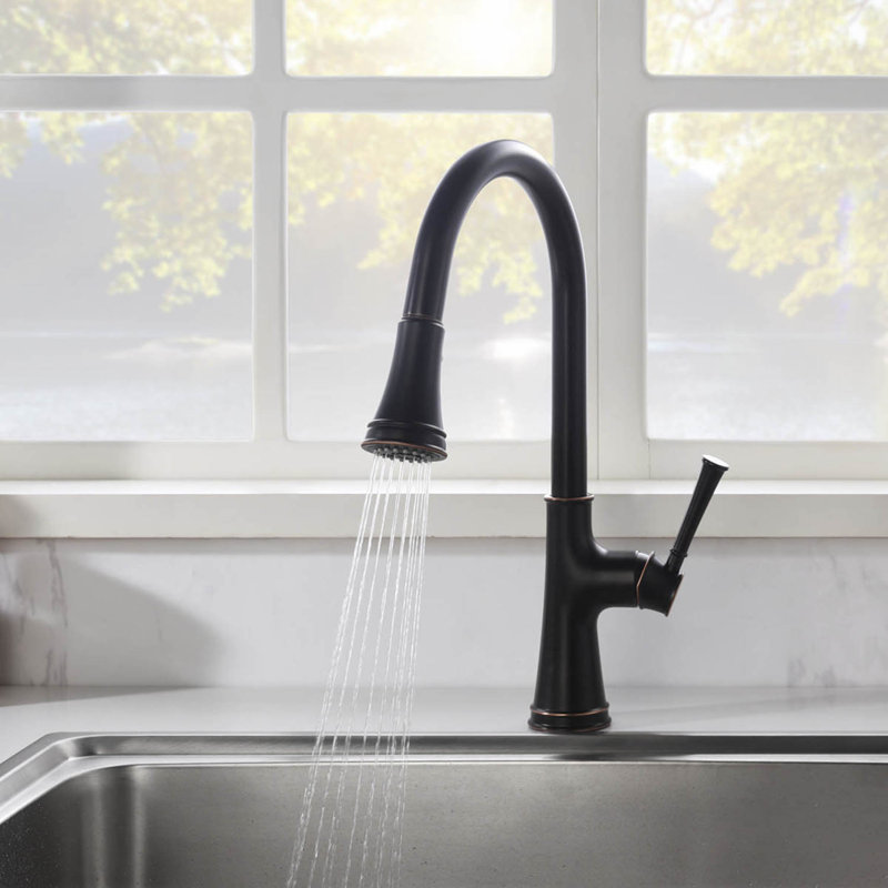 Pull Down Kitchen Faucet, Oil Rubbed Bronze