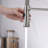 Nita Collection High-Arc Single Handle Kitchen/Bar Faucet with 2-Function Pull-Out Spring Spout Sprayer - Brushed Nickel-57377727