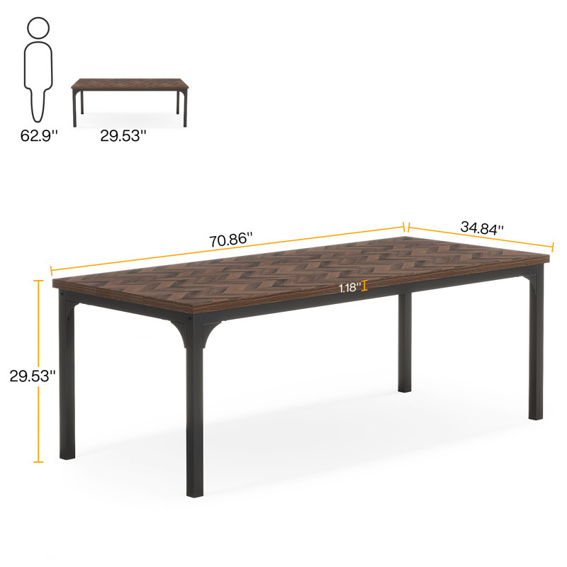 Lydia Metal Base Executive Desk