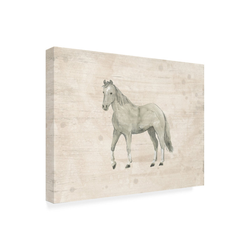 «August Grove» June, Erica Vess, art antique sur toile IV, H 24 po x l 32 po