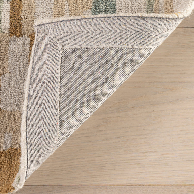 Ashmore Multi Hand Micro Hooked Wool Rug, Rectangle 3' x 5'