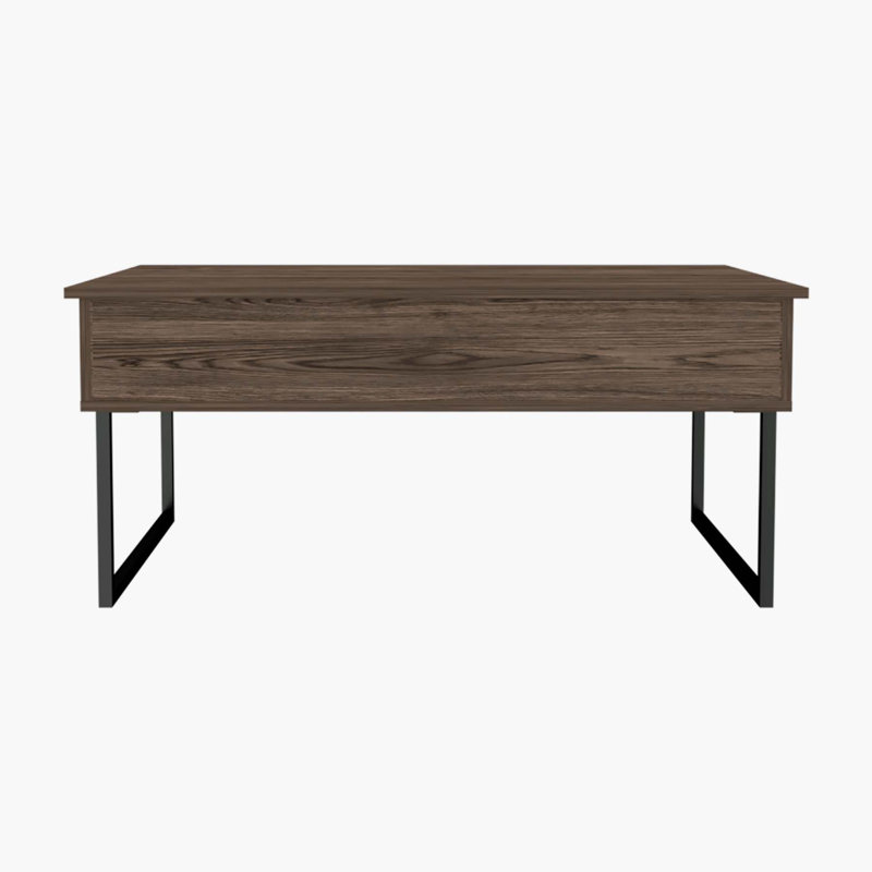 Table basse à plateau relevable