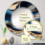 Miroir mural abstrait Prudance-221615815