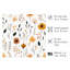 Art floral scandinave sans cadre-652762117