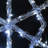 Hexagon Ice Crystal Snowflake Pair With LED Lights