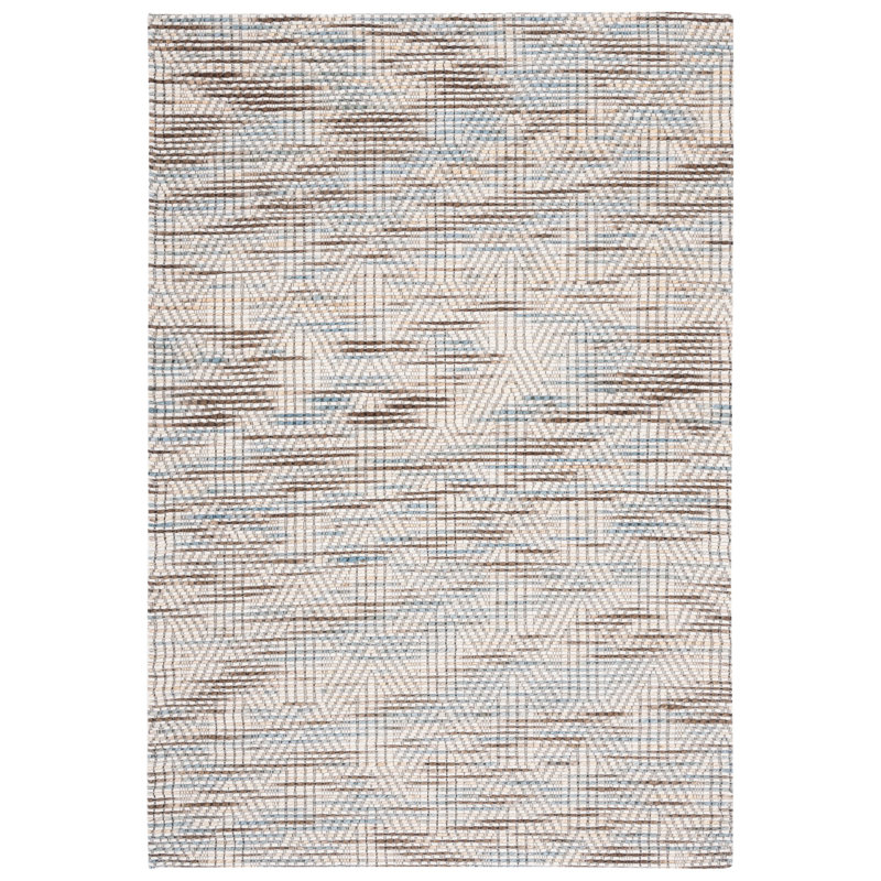 Garrey Hand Loomed Performance Geometric Rug, Rectangle 8' x 10'