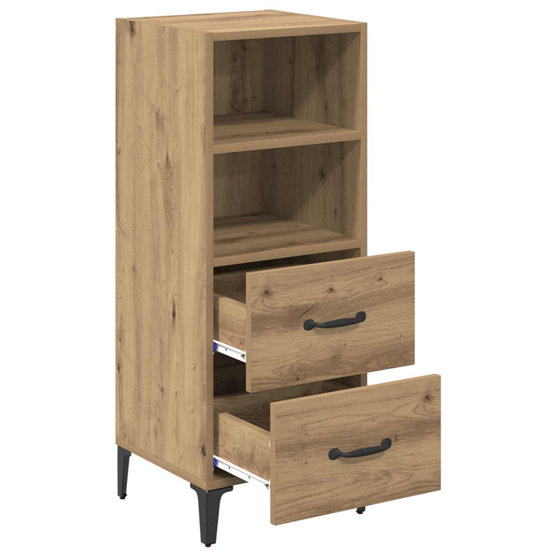 34.5cm Sideboard, Artisan Oak