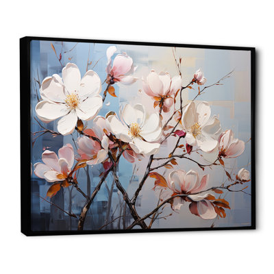 «Luxurious Magnolia Tranquility I», reproduction sur toile