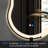 LED Bathroom Mirror with Anti-Fog, 3-Color Dimmable Lighting, Modern Asymmetrical Wall Vanity Mirror for Bathroom-1546331132-1546331122